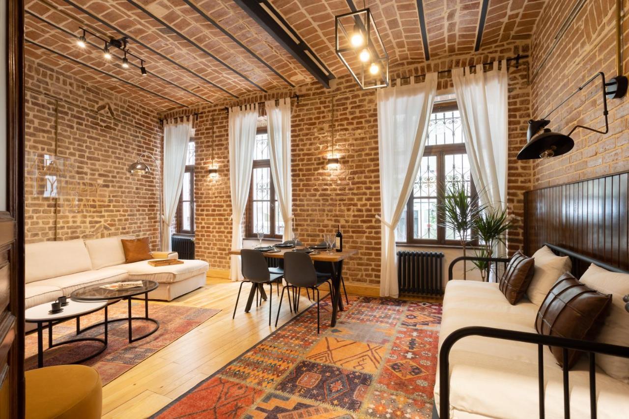 Daire Galata Loft In Heritage Sea View Building İstanbul