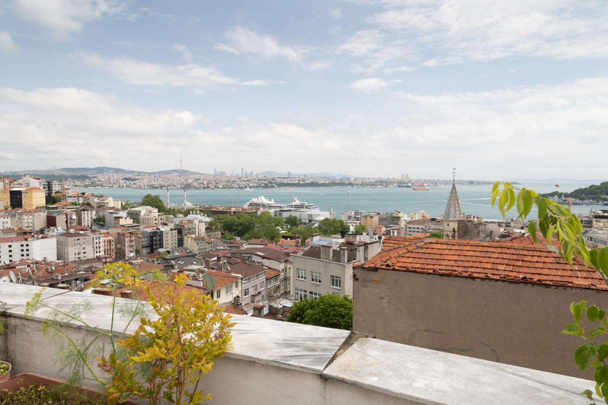 Galata Loft In Heritage Sea View Building Daire İstanbul